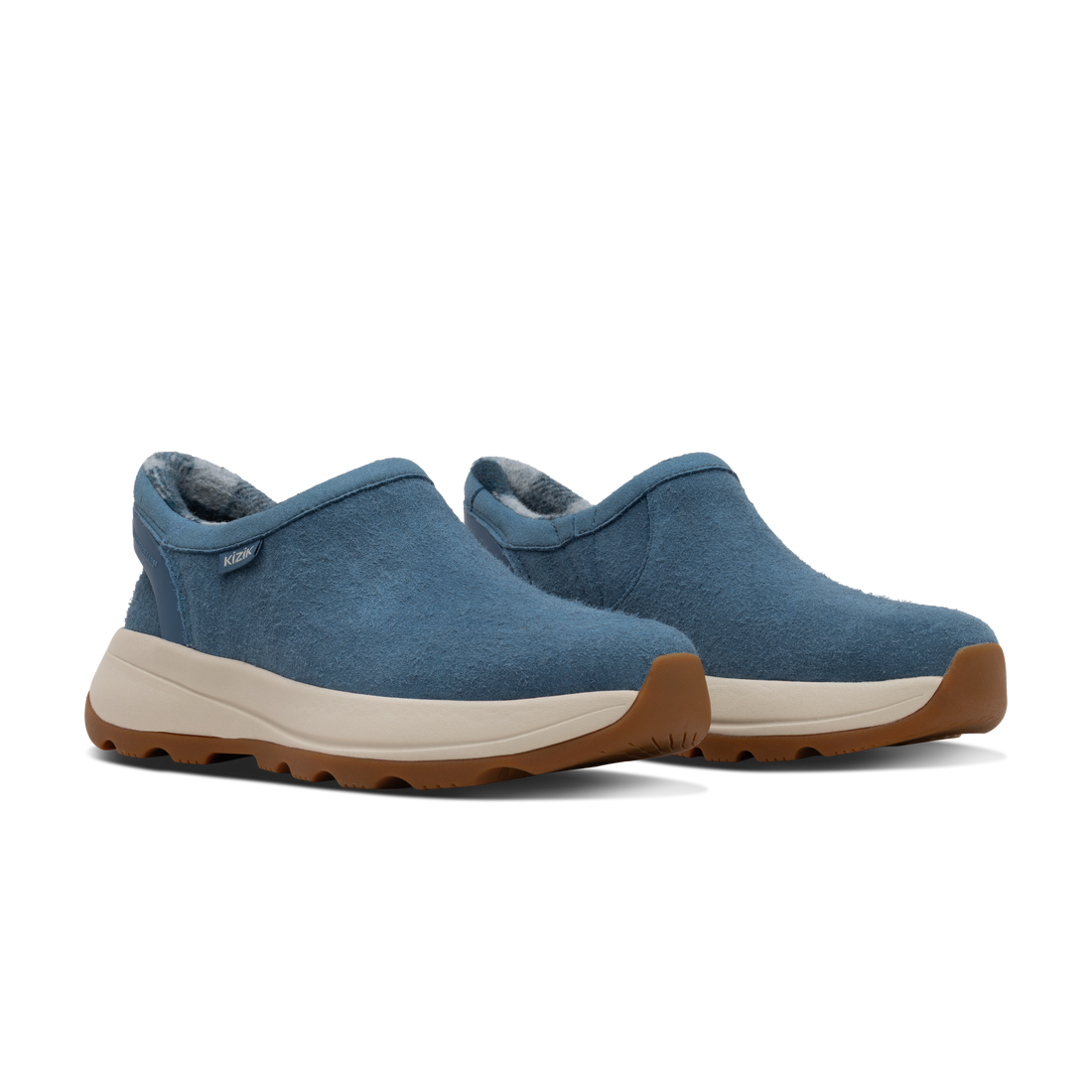 Women's Juno 2 Moc - Blue Suede Plaid