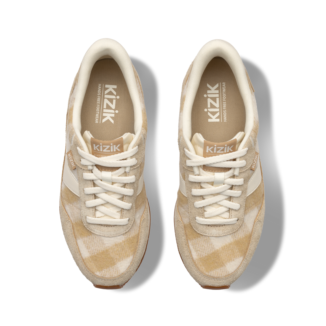 Women's Siena - Tan Suede Plaid