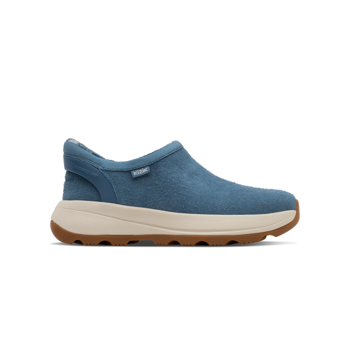 Women's Juno 2 Moc - Blue Suede Plaid